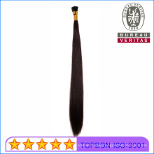 Natural Looking Black Straight 100% Human Hair Virgin Hair Normal Style I Tip Hair Extension